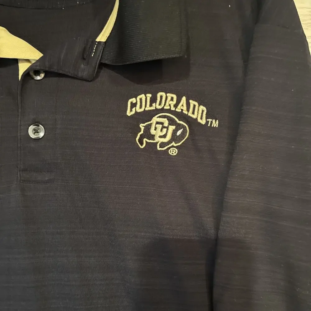 Nike, Colorado Buffaloes Men’s S Call Polo Shirt, Black